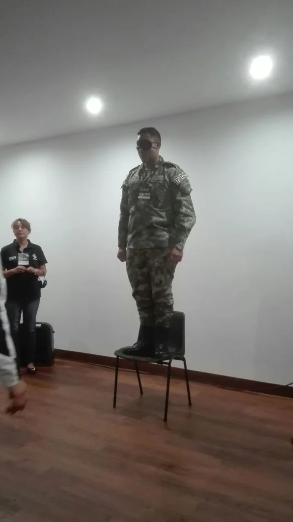 Actividad documentada durante un entrenamiento Level UP